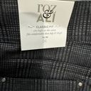 Dress Barn  Gray and Black Plaid Stretch Career Work Pants Size 6 NWT Photo 5