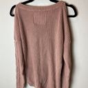 Superdry Acid wash cold shoulder sweater Photo 7