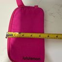 Lululemon  Mini Belt Bag Sonic Pink/Red Merlot Rare Limited Color NWOT 7” Photo 15