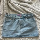 Edikted Chiara Denim Mini Skirt Photo 2