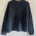 Lululemon Wool-Blend Jacquard Sweater Knit Leopard Graphite Grey Black Size M Photo 3