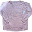 Rafaella Sweater Top in Rose Pink size Large Photo 0