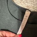 Lululemon Dark Green Long Sleeve Top Photo 2