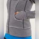 Lululemon 🎬Lulu Scuba Hoodie *Stretch Classic Black | White Stripe🎬~6 (more pics coming) Photo 5