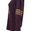 47 Brand 47 Minnesota Vikings Striped Long Sleeve T Shirt Football Sports Athletic Sporty Photo 3