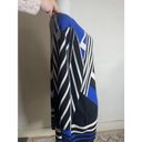 Isaac Mizrahi Women's  Live! Blue Striped Cardigan Sweater Duster 3X EUC! Photo 3