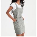 American Eagle  (AE) Olive Overall Utility Dress Photo 1