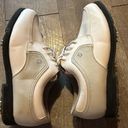 FootJoy  GreenJoys Women's Size 8.5 W White Leather Golf Shoes Photo 5