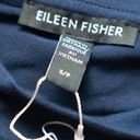 Eileen Fisher . Mock Neck Tie Waist Sleeveless Dress. Photo 8