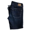 American Eagle  Jeans Artist Crop Dark Denim Size 2 Photo 8