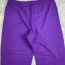 Hanes NWOT  Large Comfort Blend Sweatpants Pull On Elastic Waist Womens Purple Photo 2