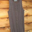 All Saints Brown Open Knit Top Tunic Photo 2