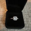 Solitaire Gorgeous Silver  Statement Ring Size 7 Photo 0