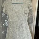 Daisy Floral Pastel Green Dress Photo 0