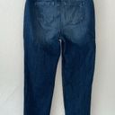 Lane Bryant  jeans size 14 straight leg pants cotton blend some distress fall Photo 2