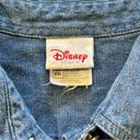 Disney Winnie The Pooh Piglet Denim Shirt Metal Button Embroidered Short Sleeves Sz 2XL Photo 5