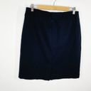 J.Jill  Solid Black Ponte Knit Stretch Pencil Skirt Women's Size Small S Photo 1