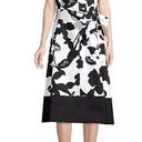 Natori  Garden Mandarin Dress - Floral - Black Multi/Neutral Black - S Photo 0