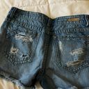 Buckle Black Jean Shorts Photo 1