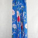 Yumi Kim  Dream Floral Maxi Dress Komodo Azure Size Small Photo 4