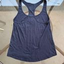 Gilly Hicks “Plays Hard To Get” Letters Racerback Tank Top in Navy - Size Small Photo 9