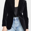 Theory  Cinched Blazer in Dotted Velvet Photo 1