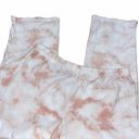 Rae Dunn  pink tie dye soft pajama pants size medium Photo 2