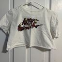 Nike Floral Cropped Tee Photo 1