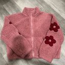 PacSun Flower Teddy Sherpa Jacket Photo 1