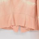 Skinny Girl New  Jeans Jacket Womens Size M Pink White Tie Dye Faux Leather Moto Photo 6