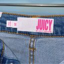 Juicy Couture Juicy by  Tattoo Patch Denim Skirt in Cabana Wash Size 25 Photo 1