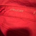 Faded Glory  Women’s Vibrant Red Jeans - Size: 18 Photo 3