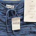 Hollister blue long sleeve baby doll dress Photo 2