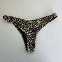 Relleciga  | leopard animal print cheeky bikini bottoms small Photo 2