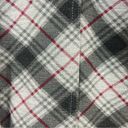 Daytrip Gray Plaid Cozy Flannel with Sweater Trim Jacket Size Medium Photo 7