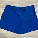 The Limited  Dressy Side Zip Stretch Skort Shorts Bright Royal Blue Size 6 Photo 2