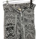 Japna  Women’s Size XS Pull On Pants String Pull Aztec Pattern Open Slits Boho Photo 1