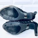 Cathy Jean Strappy Ankle Strap Black Heel Shoe sz 6 Photo 7