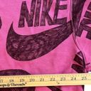 Nike  hot pink logo cropped sweatshirt, excellent condition, size 1X Photo 5