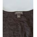 Torrid  womens black cardigan size 2 (2X) open front long sleeves Photo 4