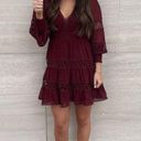 Red Dress Boutique Burgundy Lace Dress Photo 0