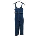 Good American  belted corset denim jumpsuit size 2 medium Photo 9