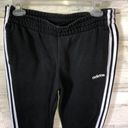  sweatpants 3 stripped pants size large black and white adidas joggers​​ Photo 1