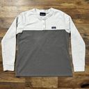 Patagonia EUC  Crewneck Micro D Henley Fleece Pullover Womens M Photo 0