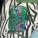 Vera Bradley  green wristlet Photo 0