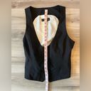 Banana Republic  2 Black Wool Button Up Vest Photo 4