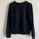 Zyia  Black Crewneck Pullover Sweatshirt- Women’s size M Photo 1