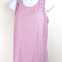 Grayson Threads  Pink Knit Mood Tank, Medium Photo 0