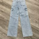 Industry High Waist Cargo Denim/ Jeans  Photo 1