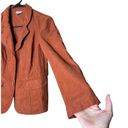 J.Jill  Women’s Burnt Orange Rust Blazer Size 4 Petite Photo 3